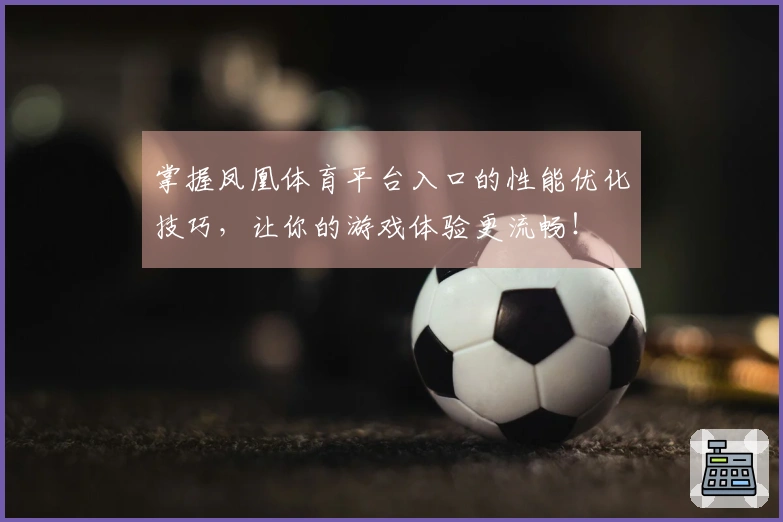 掌握凤凰体育平台入口的性能优化技巧，让你的游戏体验更流畅！